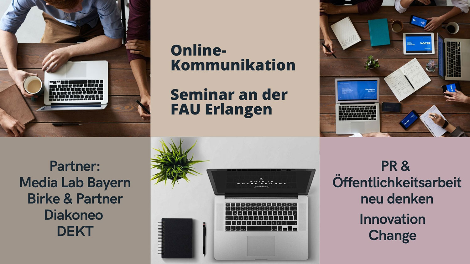 Seminar FAU Erlangen PR Öffentlichkeitsarbeit